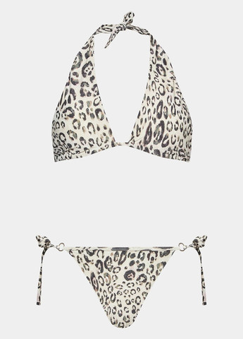 Комбинированный летний купальник раздельный Emporio Armani