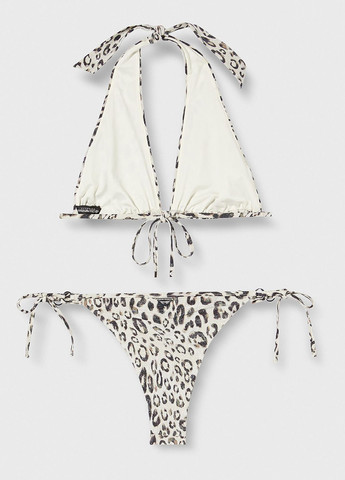 Комбинированный летний купальник раздельный Emporio Armani