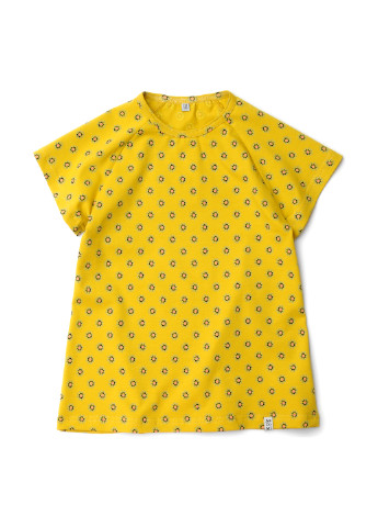 Желтая летняя футболка с коротким рукавом ArDoMi