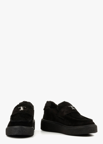 Le'BERDES Туфли черный з натуральная замша, украина — зима (370483604)