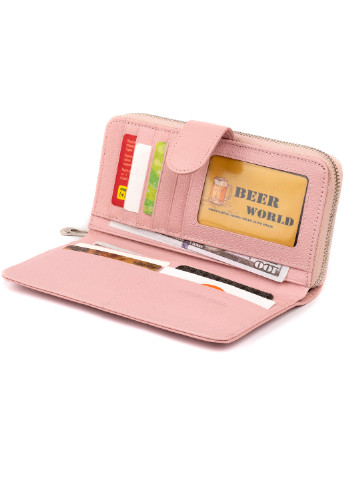 Женский кожаный кошелек 19х9,5х2,5 см st leather (252132169)