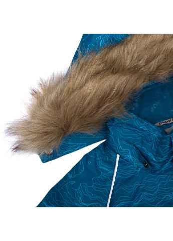 Бирюзовый зимний комплект зимний (куртка + полукомбинезон) winter Huppa