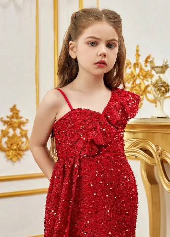 Червона сукня SHEIN (325077782)
