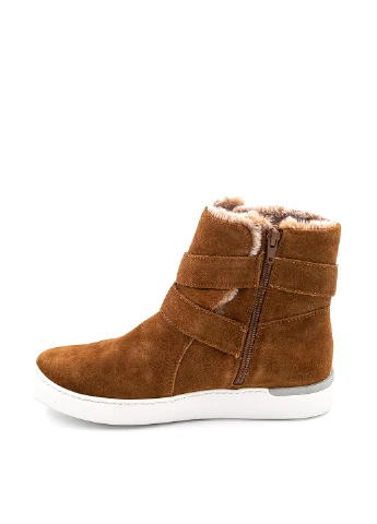 Зимние ботинки Rockport с пряжкой из натуральной замши