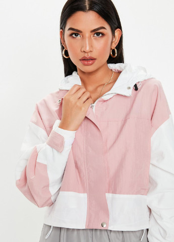 Розовая демисезонная куртка Missguided