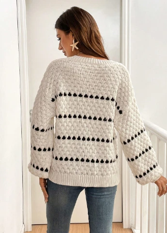 Кремовый демисезонный кардиган SHEIN