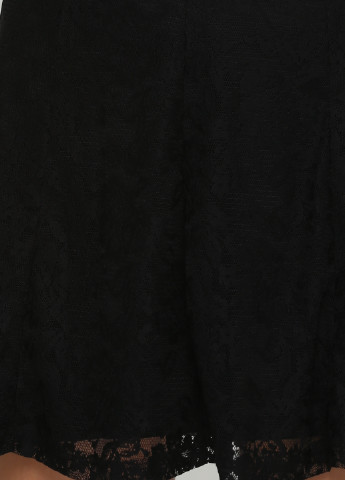 Черная кэжуал с абстрактным узором юбка Castro клешированная