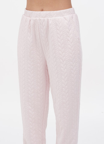 Светло-розовые кэжуал демисезонные джоггеры брюки Pieces