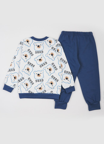 Комбинированная зимняя піжама (свитшот, брюки) Ляля