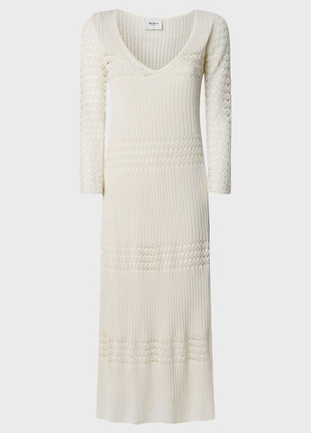 Світло-бежева кежуал сукня а-силует Pepe Jeans однотонна