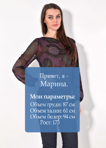 Комбінована блуза Miss Miss