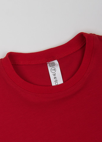 Темно-червона літня футболка Garnamama