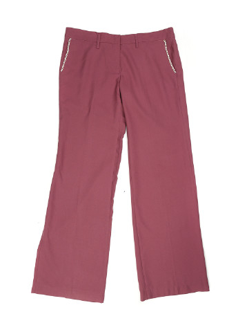 Розовые кэжуал демисезонные брюки PNS
