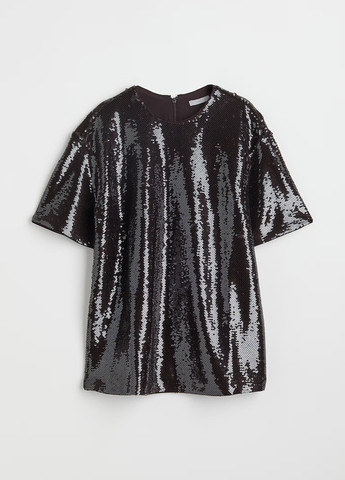 Тёмно-коричневая блуза H&M