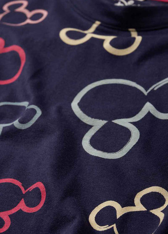 Темно-синяя всесезон пижама (лонгслив, брюки) лонгслив + брюки C&A