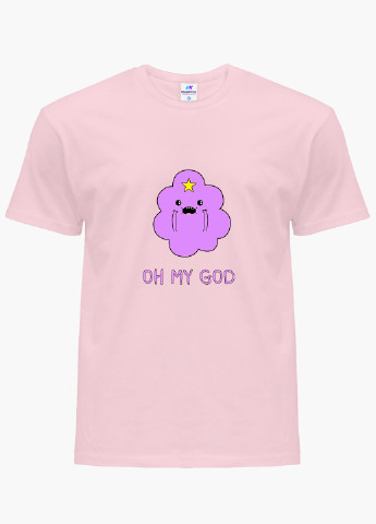 Рожева демісезонна футболка дитяча принцеса бубльгум час пригод (adventure time) (9224-1575) MobiPrint