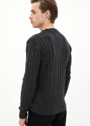 Темно-сірий демісезонний джемпер пуловер KOTON
