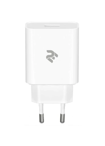 Зарядное устройство (-WC1USB18W-W) 2E USB Wall Charger QC3.0 DC5V/3A, Max 18W, white (253507312)