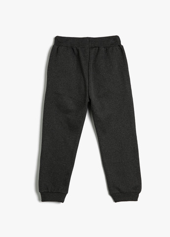 Темно-серые кэжуал демисезонные брюки джоггеры KOTON
