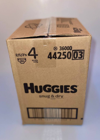 Підгусники Huggies snug & dry 30 шт -4 (10-17kg) (251892997)