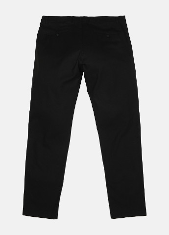 Черные кэжуал демисезонные чиносы брюки Weekday