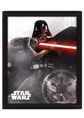 Постер Star Wars - Vader Vs Skywalker 3D Pyramid (223464301)