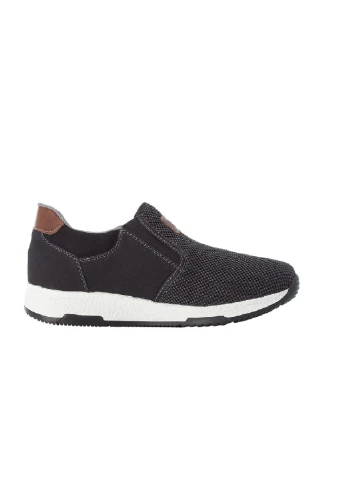 Черные всесезонные кроссовки Rieker