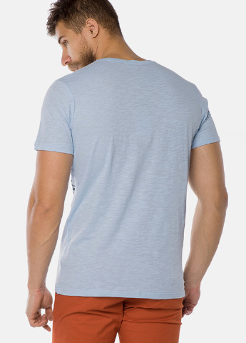 Голубая футболка MR 520