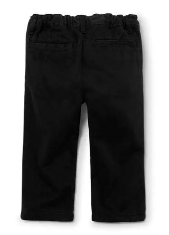 Черные кэжуал демисезонные брюки прямые The Children's Place