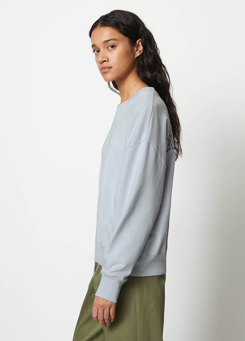 Світло-блакитний світшот Marc O'Polo логотип без декору (330382972)