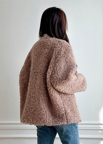 Темно-бежевый демисезонный кардиган SHEIN