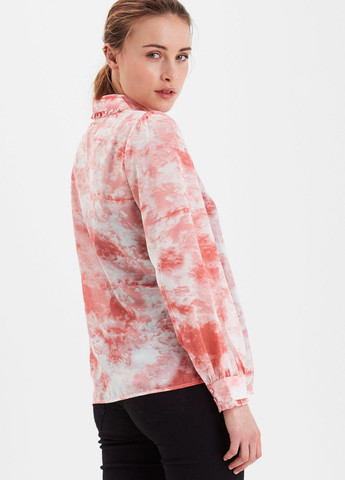 Розовая демисезонная блуза Ichi