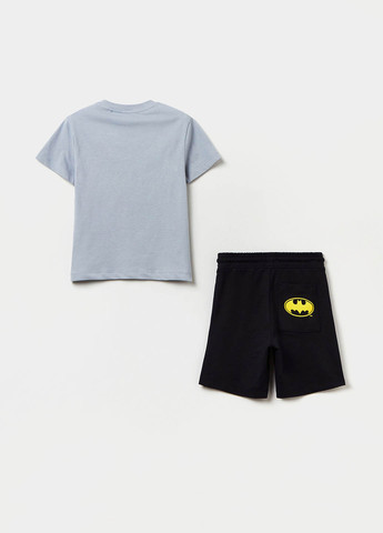 Серый летний костюм (футболка, шорты) с шортами OVS