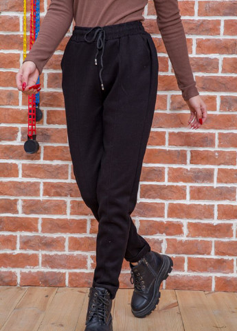Черные кэжуал демисезонные укороченные, зауженные брюки Ager