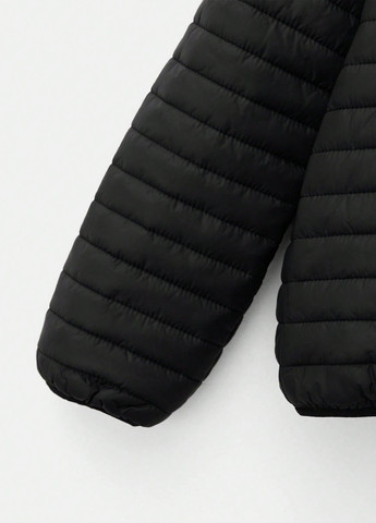 Чорна демісезонна куртка SHEIN