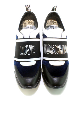 Чорні осінні кросівки Love Moschino