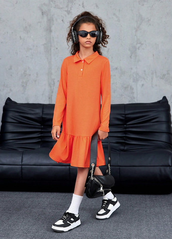Помаранчева сукня SHEIN (340691884)