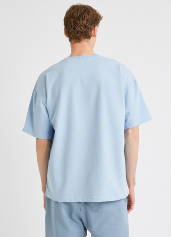 Світло-блакитна футболка KOTON