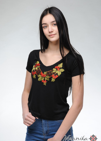 Женская вышитая футболка Melanika (250603021)