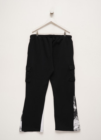 Черные кэжуал, спортивные демисезонные клеш, прямые брюки Boohoo