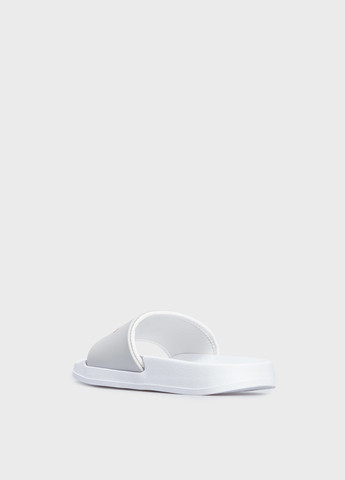 Белые шлепанцы Calvin Klein Jeans с логотипом