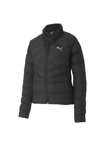 Чорна демісезонна куртка warmcell lightweight jacket Puma