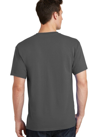 Графитовая футболка Hanes