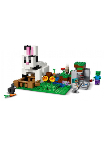 Конструктор Minecraft Кроличе Ранчо 340 деталей (21181) Lego (254054025)