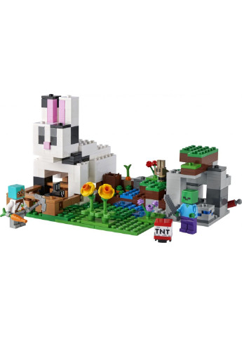 Конструктор Minecraft Кроличе Ранчо 340 деталей (21181) Lego (254054025)