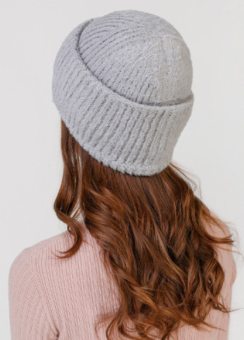 Ангноровая зимняя теплая женская шапка без подкладки 330227 Merlini (254281140)