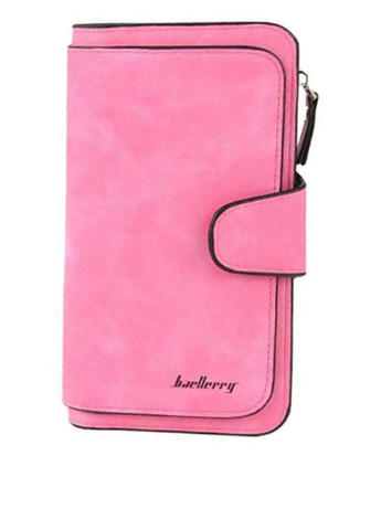Портмоне Baellery логотип розовое кэжуал