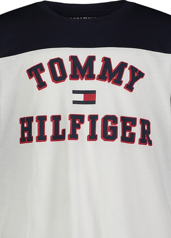 Темно-синяя летняя футболка Tommy Hilfiger