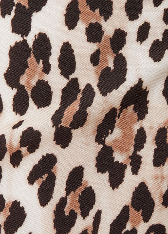 Коричнева святковий, кежуал сукня KOTON леопардовий