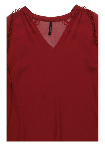 Вишнёвая блуза Pepe Jeans